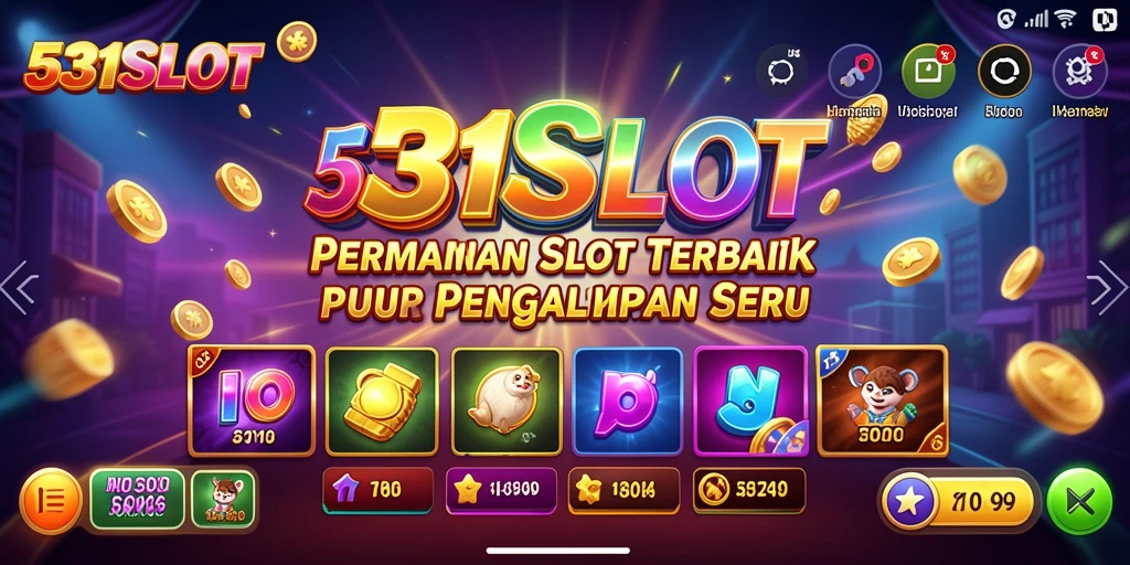 Tampilan permainan slot 531SLOT yang menarik dan menghibur