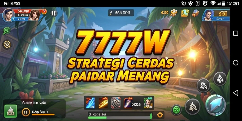 Tangkapan layar permainan menunjukkan aksi strategi yang mendebarkan.