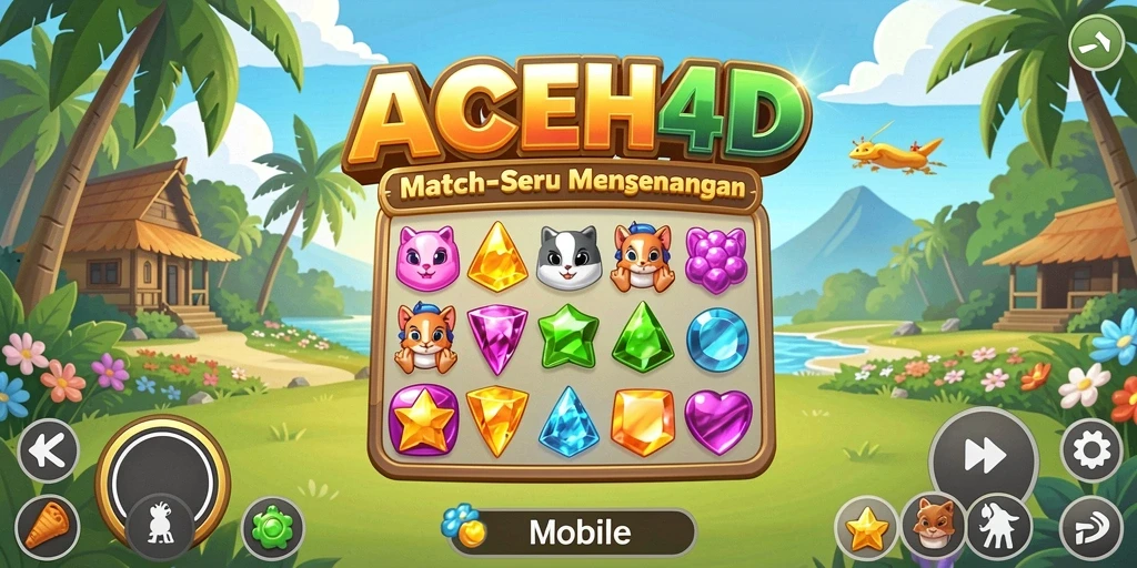 Tampilan gameplay seru ACEH4D yang menantang.