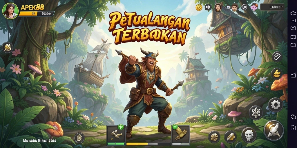 Gameplay APEK88 yang menakjubkan di dunia terbuka.