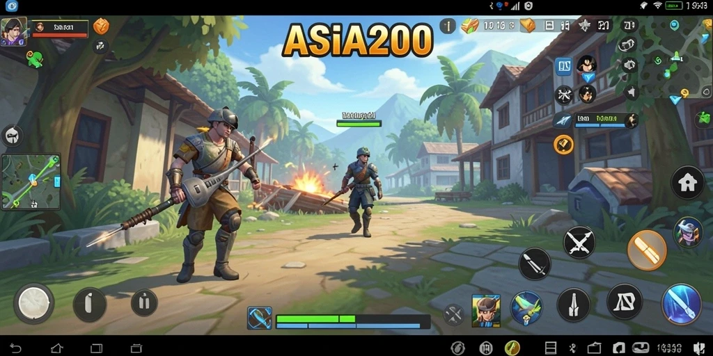 Tampilan utama ASIA200 dengan fitur pengelolaan tugas.