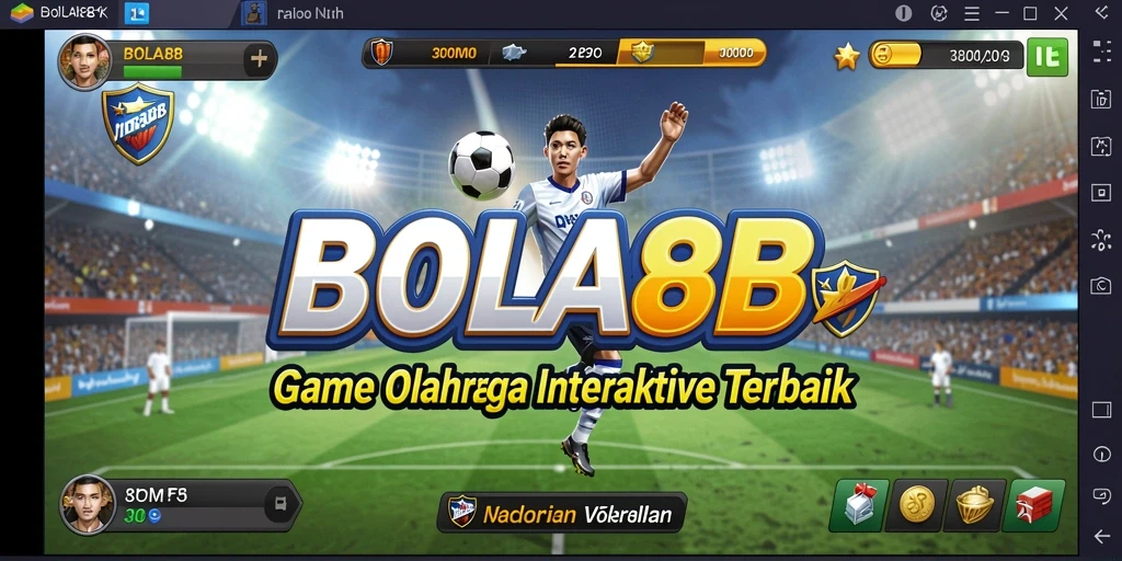 Tampilan screenshot utama BOLA88 yang menampilkan aksi seru olahraga.