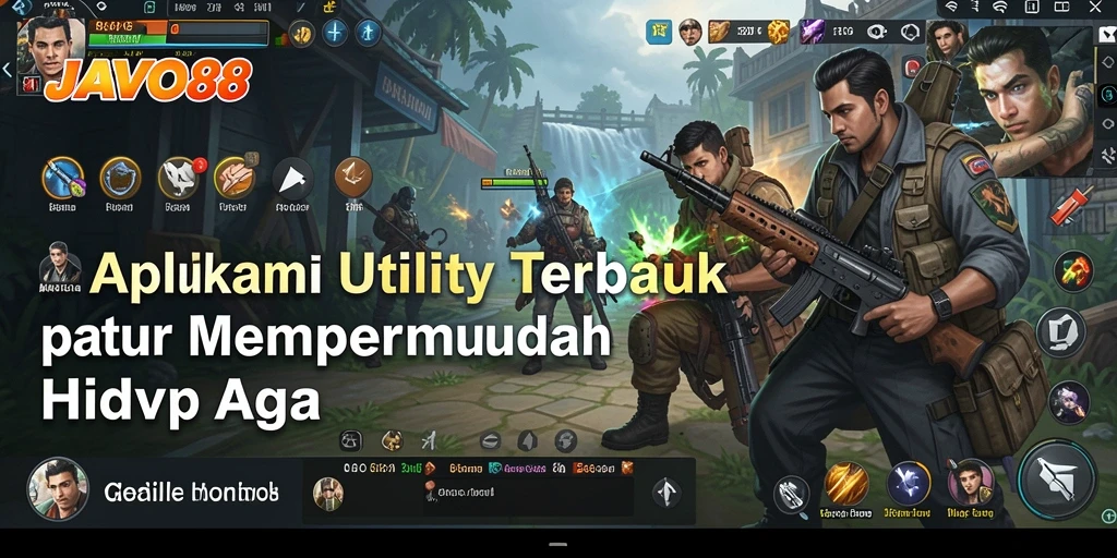 Tampilan aplikasi JAVO88 yang menarik dan mudah dipahami.