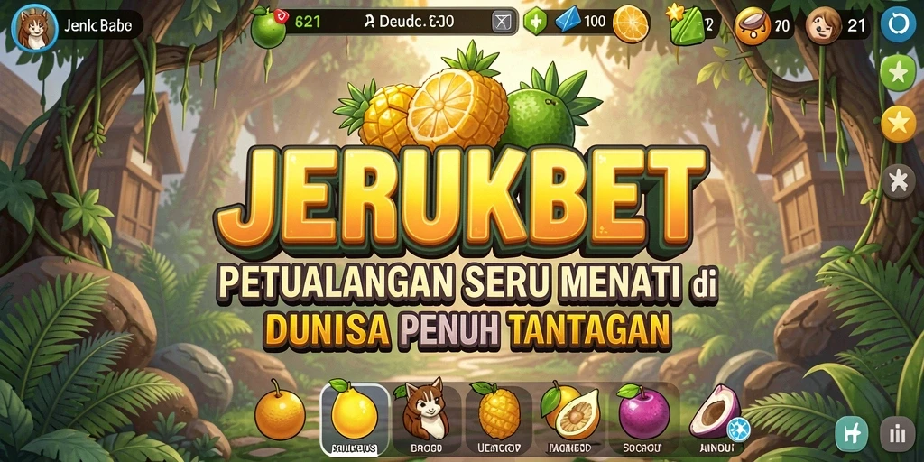 Tampilan gameplay JERUKBET yang menakjubkan dan penuh aksi.