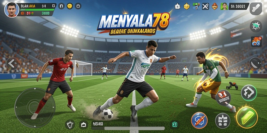 Tampilan aksi seru dalam gameplay MENYALA78 yang penuh tantangan.