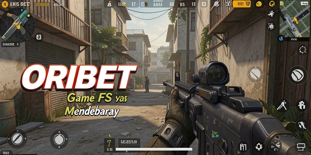 Tampilan menarik dari gameplay ORIBET dengan aksi tembak-menembak yang mendebarkan.