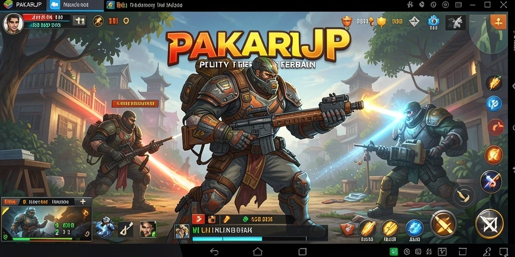 Tampilan antarmuka PAKARJP yang intuitif dan mudah digunakan.