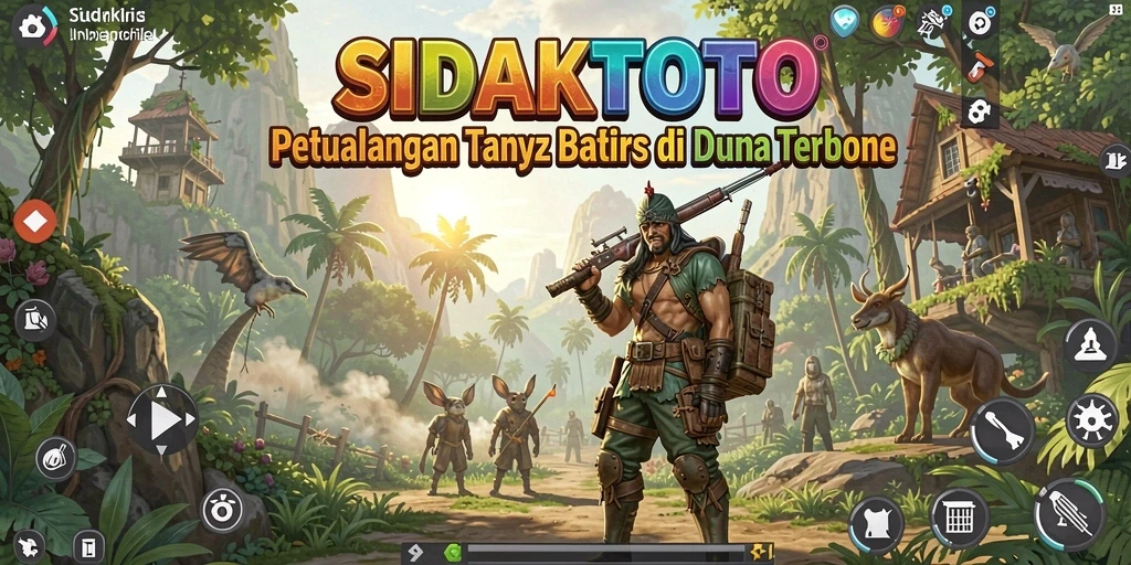 Tampilan gameplay SIDAKTOTO yang memukau dan dunia terbuka yang menantang.