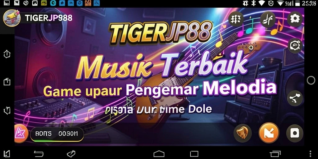 Tampilan gameplay <strong>TIGERJP88</strong> yang penuh warna dan interaktif.