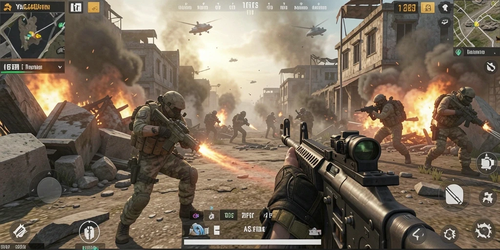Gameplay intens YAGAOHEN dengan grafik menakjubkan.